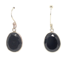 Dangle Earrings 925 Sterling Silver Natural Onyx Gem Stone Handmade Women Gift Traditional E570 